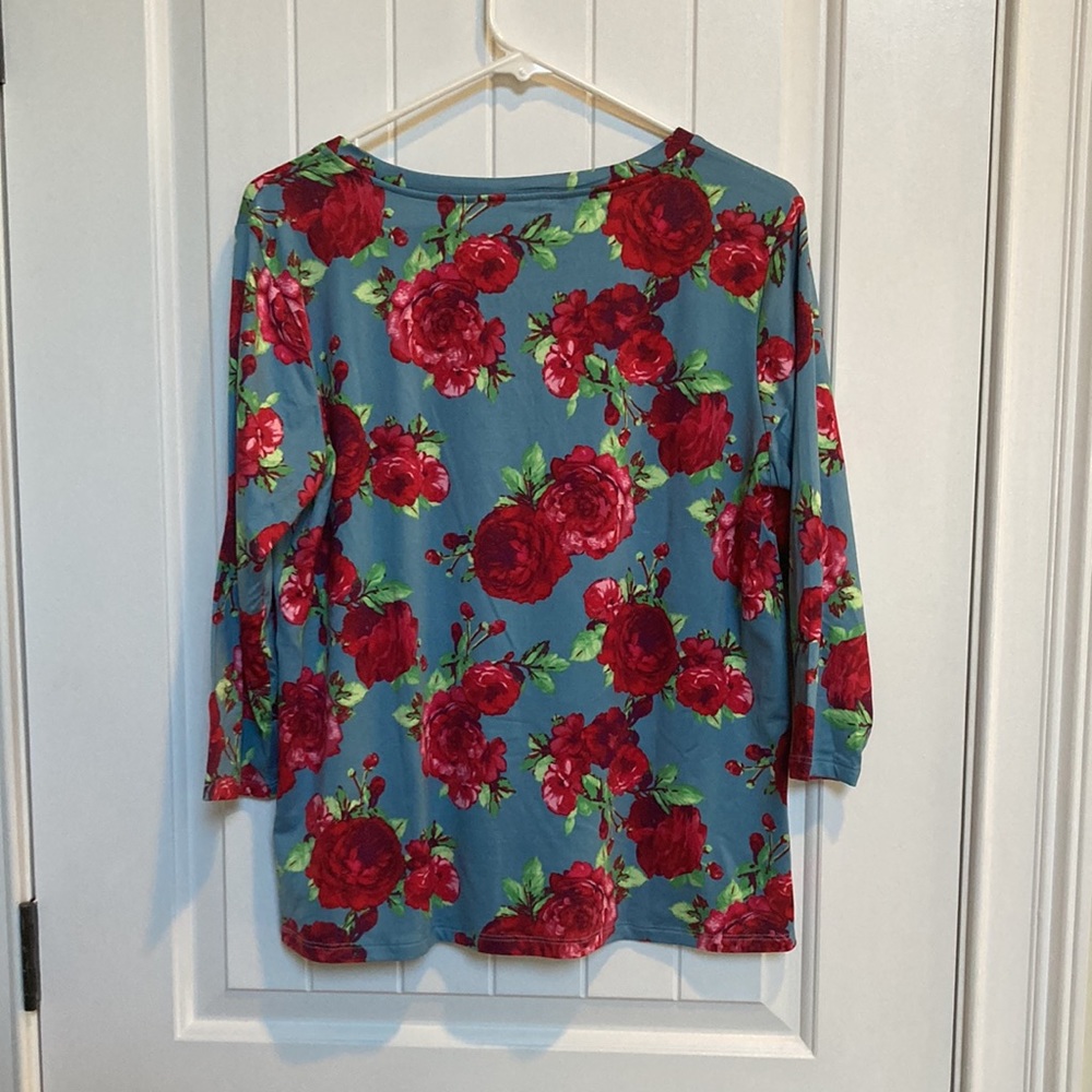 🆕 The Pioneer Woman Rose Floral Shirt BRAND NEW !! - Picture 3 of 3